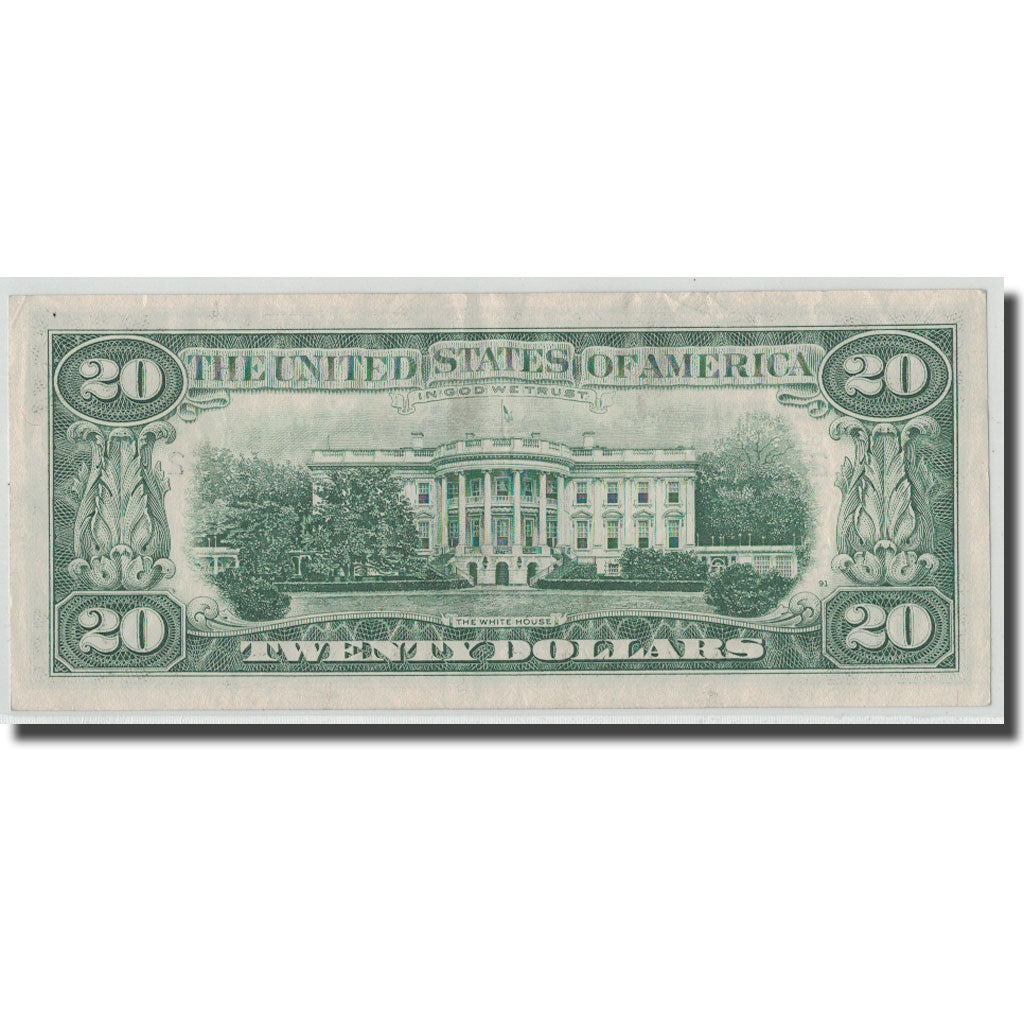 Banknote, United States, Twenty Dollars, 1981, New-York, KM:3537, EF(40-45)