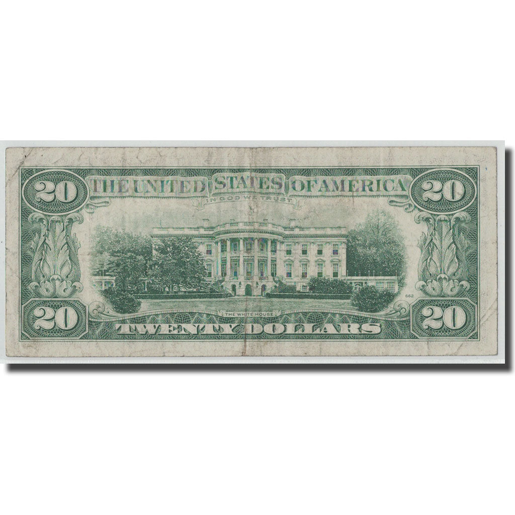 Banknote, United States, Twenty Dollars, 1977, Cleveland, KM:2514, VF(20-25)