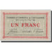 France, Carcassonne, 1 Franc, 1920, UNC(63), Pirot:38-17