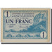 France, Chateauroux, 1 Franc, 1922, UNC(60-62), Pirot:46-26