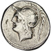 Coin, Minucia, Denarius, Roma, EF(40-45), Silver