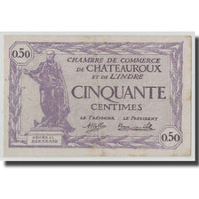 France, Chateauroux, 50 Centimes, 1920, VF(30-35), Pirot:46-24