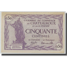 France, Chateauroux, 50 Centimes, 1920, UNC(63), Pirot:46-24