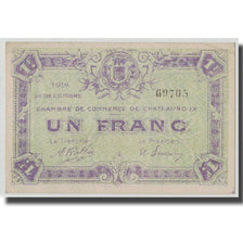 France, Chateauroux, 1 Franc, 1919, UNC(63), Pirot:46-21
