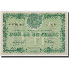 France, Chateauroux, 1 Franc, 1915, UNC(65-70), Pirot:46-2