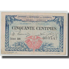 France, Corbeil, 50 Centimes, 1920, EF(40-45), Pirot:50-1
