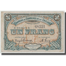 France, La Creuse, 1 Franc, 1920, VF(30-35), Pirot:64-20