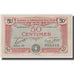 France, Deux-Sèvres, 50 Centimes, 1920, AU(55-58), Pirot:93-10