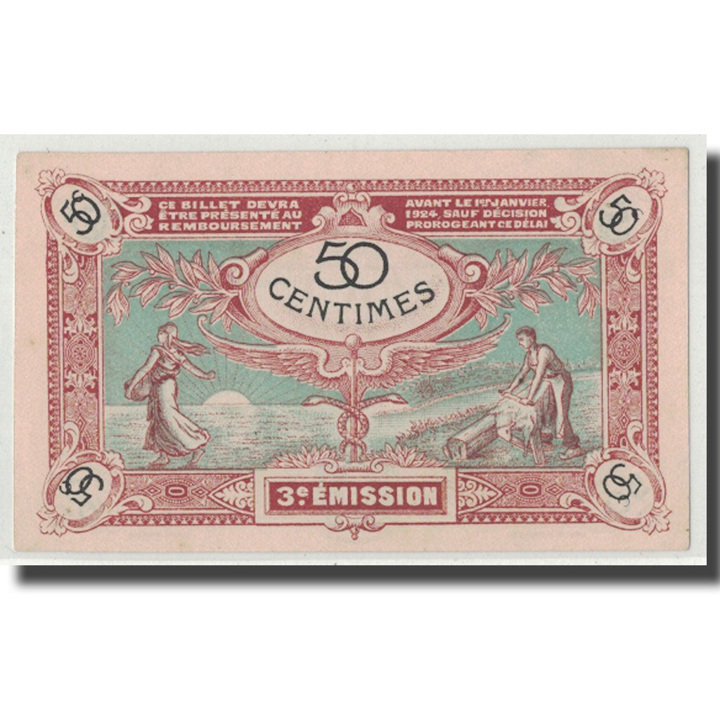 France, Deux-Sèvres, 50 Centimes, 1920, UNC(63), Pirot:93-10