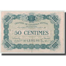 France, Epinal, 50 Centimes, 1920, AU(50-53), Pirot:56-9