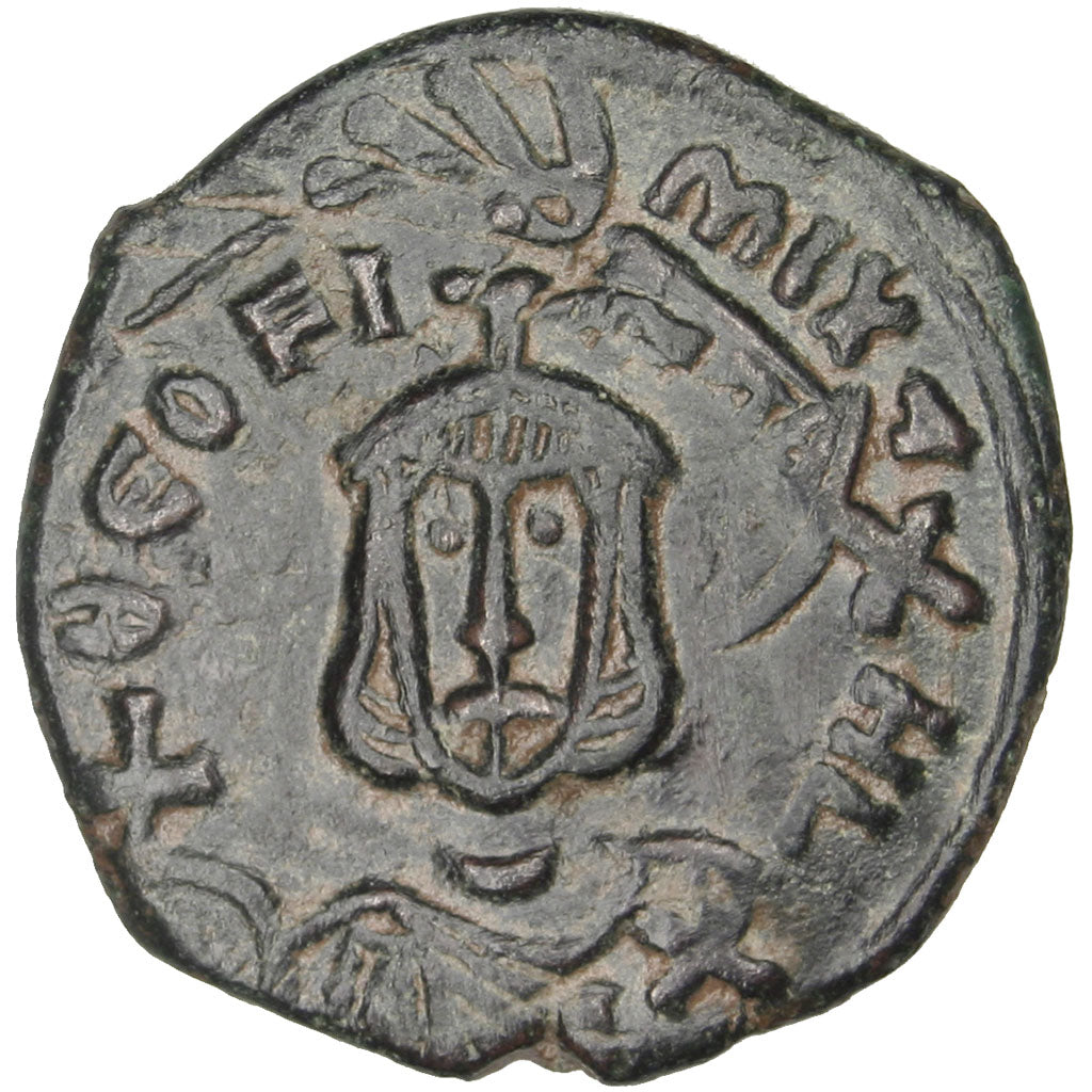 Theophilus 829-842, Follis, Syracuse, AU(50-53), Copper, Sear #1681, 3.44