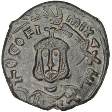 Theophilus 829-842, Follis, Syracuse, AU(50-53), Copper, Sear #1681, 3.44