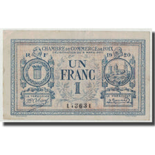 France, Foix, 1 Franc, 1920, AU(50-53), Pirot:59-15
