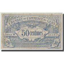 France, Gers, 50 Centimes, 1920, VF(30-35), Pirot:15-18