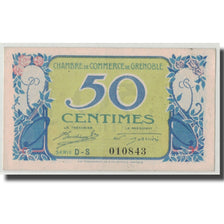 France, Grenoble, 50 Centimes, 1917, UNC(63), Pirot:63-13