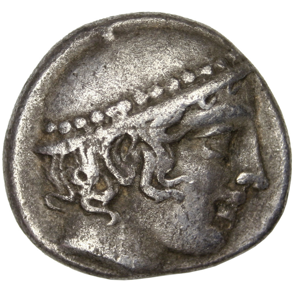 Thrace, Aenos, Diobol, Ainos, AU(55-58), Silver, 1.32