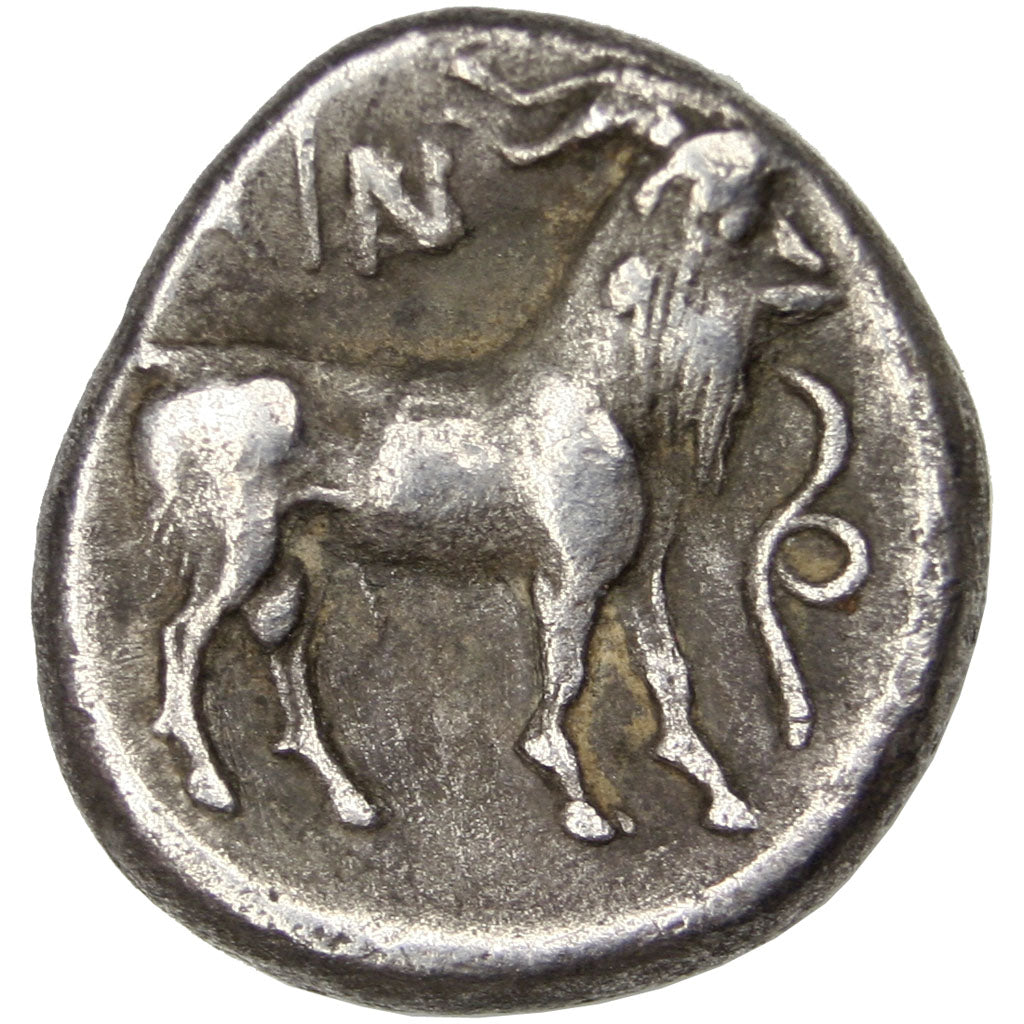 Thrace, Aenos, Diobol, Ainos, AU(55-58), Silver, 1.32
