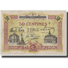 France, Limoges, 50 Centimes, EF(40-45), Pirot:73-23