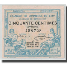 France, Lyon, 50 Centimes, 1915, UNC(63), Pirot:77-4