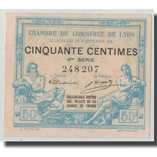 France, Lyon, 50 Centimes, 1915, UNC(63), Pirot:77-5