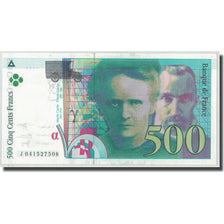 Frankrijk, 500 Francs, 1998, Sans Strap, NIEUW, Fayette:76quarto.4, KM:160c
