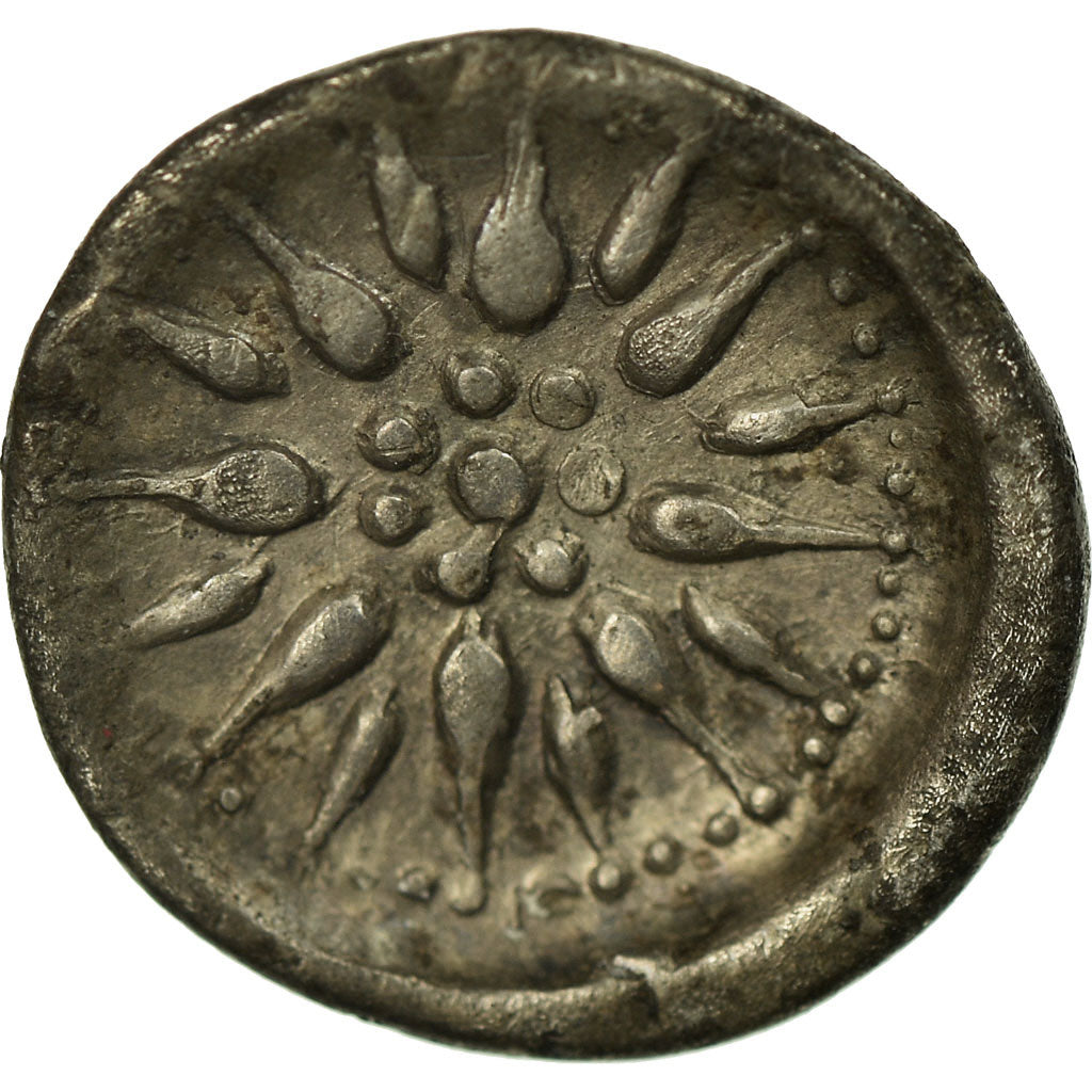 Moneta, Lokris, Locris, Obol, Opuntii, AU(55-58), Srebro