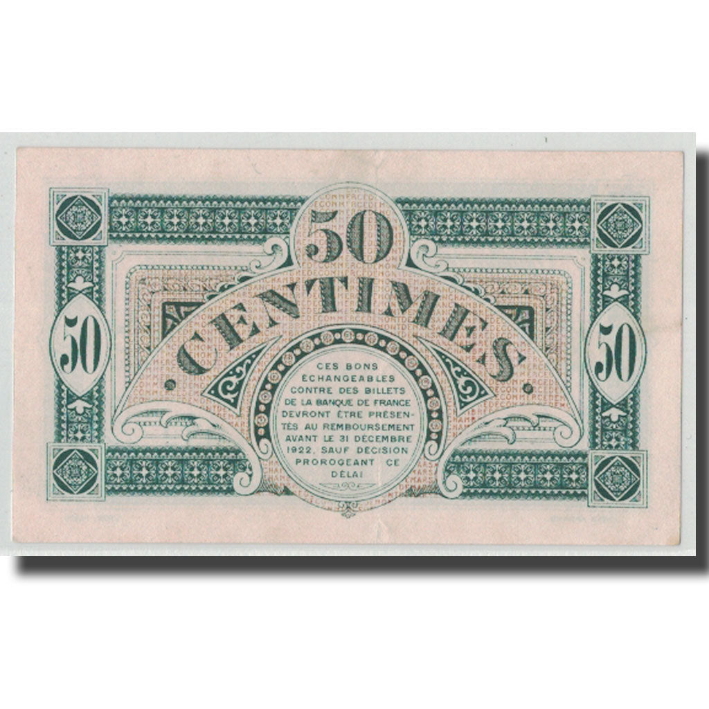 France, Mont-de-Marsan, 50 Centimes, AU(55-58), Pirot:82-30