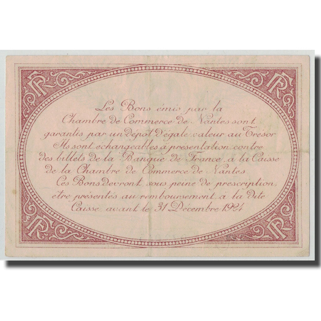 France, Nantes, 1 Franc, AU(50-53), Pirot:88-26