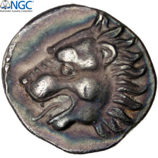 Pamphylia, Athena, Side, Obol, graded, NGC, AU*, 2048214-007, SPL, Argento