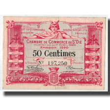 France, Saint-Dié, 50 Centimes, 1920, VF(30-35), Pirot:112-16
