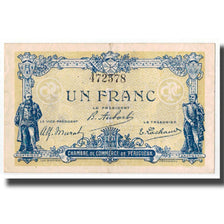France, Perigueux, 1 Franc, 1917, AU(50-53), Pirot:98-23