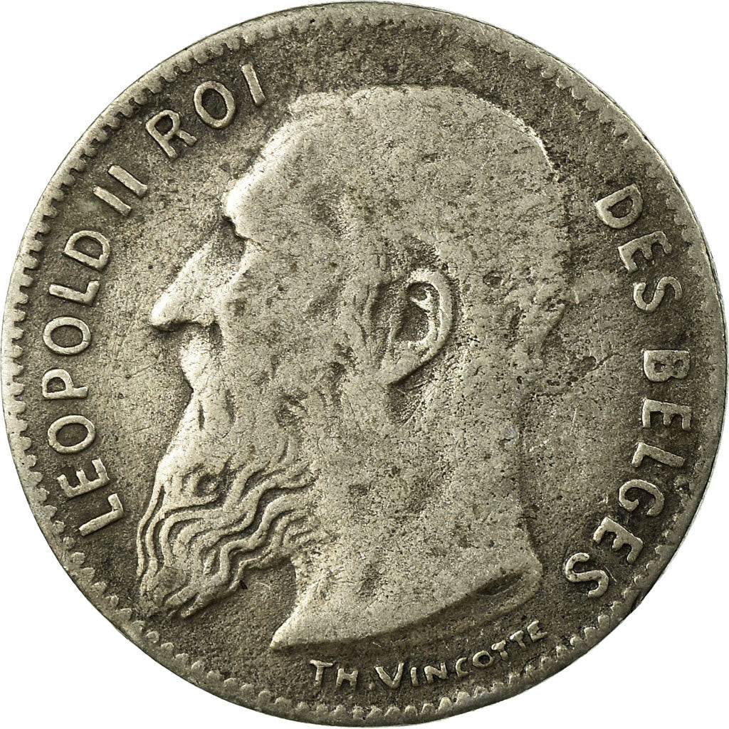 Coin, Belgium, 50 Centimes, 1909, F(12-15), Silver, KM:60.1
