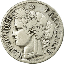 Monnaie, France, Cérès, 2 Francs, 1881, Paris, TB+, Argent, Gadoury:530a