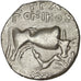 Illyria, Dyrrhachium, Drachm, Dyrrhachium, AU(50-53), Silver, 2.73