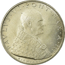 Coin, VATICAN CITY, Paul VI, 500 Lire, 1965, MS(64), Silver, KM:83.2