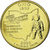 Moeda, Estados Unidos da América, Quarter, 2002, U.S. Mint, Denver, Doré