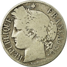 Monnaie, France, Cérès, Franc, 1888, Paris, TB, Argent, Gadoury:465a, KM:822.1