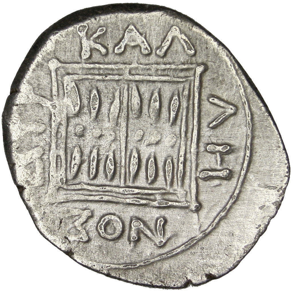 Illyria, Dyrrhachium, Drachm, Dyrrhachium, AU(50-53), Silver, 3.34