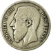Coin, Belgium, Leopold II, 2 Francs, 2 Frank, 1867, F(12-15), Silver, KM:30.1