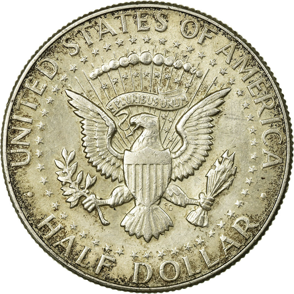 Coin, United States, Kennedy Half Dollar, Half Dollar, 1964, U.S. Mint