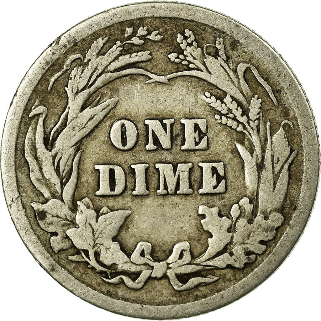 Münze, Vereinigte Staaten, Barber Dime, Dime, 1913, U.S. Mint, Philadelphia, S