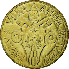 Coin, VATICAN CITY, Paul VI, 20 Lire, 1975, Roma, MS(64), Aluminum-Bronze