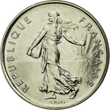 Coin, France, Semeuse, 5 Francs, 1973, Paris, MS(64), Nickel Clad Copper-Nickel