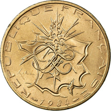 Monnaie, France, Mathieu, 10 Francs, 1984, SUP, Nickel-brass, Gadoury:814