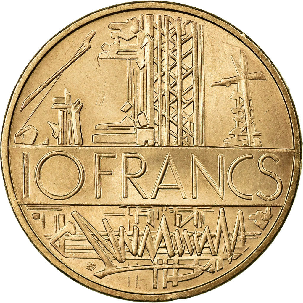 Monnaie, France, Mathieu, 10 Francs, 1984, SUP, Nickel-brass, Gadoury:814