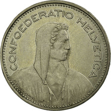 Coin, Switzerland, 5 Francs, 1983, Bern, EF(40-45), Copper-nickel, KM:40a.2
