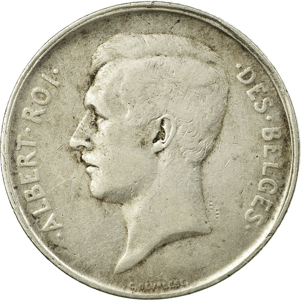 Coin, Belgium, 2 Francs, 2 Frank, 1911, VF(20-25), Silver, KM:74
