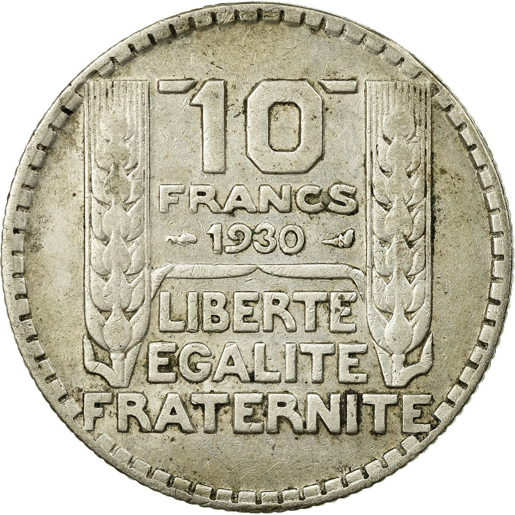 Coin, France, Turin, 10 Francs, 1930, Paris, VF(20-25), Silver, KM:878