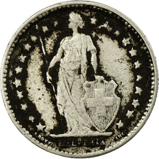Monnaie, Suisse, 1/2 Franc, 1908, Bern, TB, Argent, KM:23