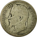 Monnaie, France, Napoleon III, Napoléon III, 2 Francs, 1866, Paris, B, Argent